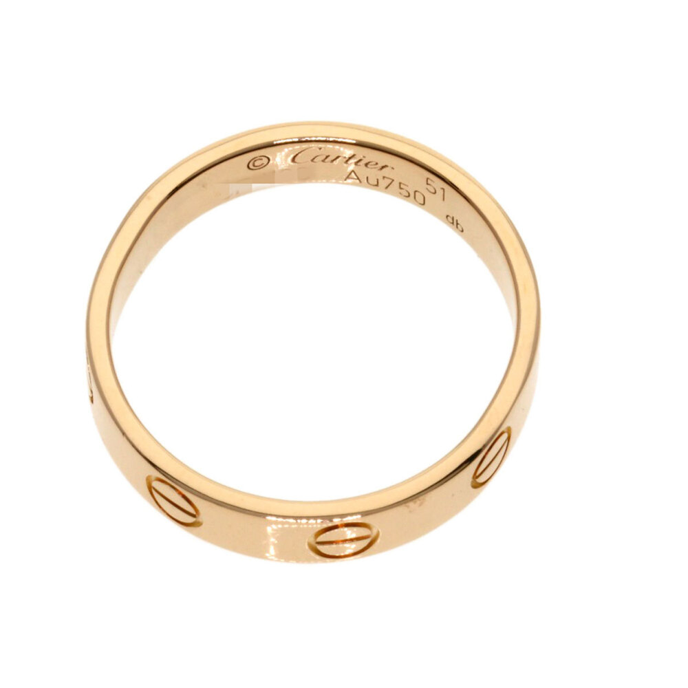 CARTIER Authentic 18k Gold Love Ring #51 - Picture 6 of 11